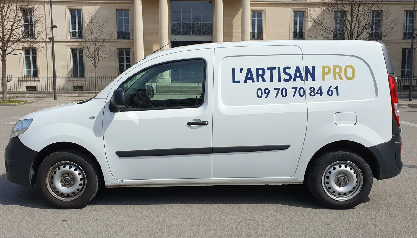 Véhicule L'ARTISAN PRO en intervention