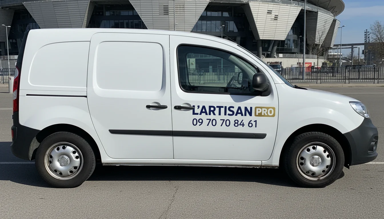 Véhicule L'ARTISAN PRO en intervention