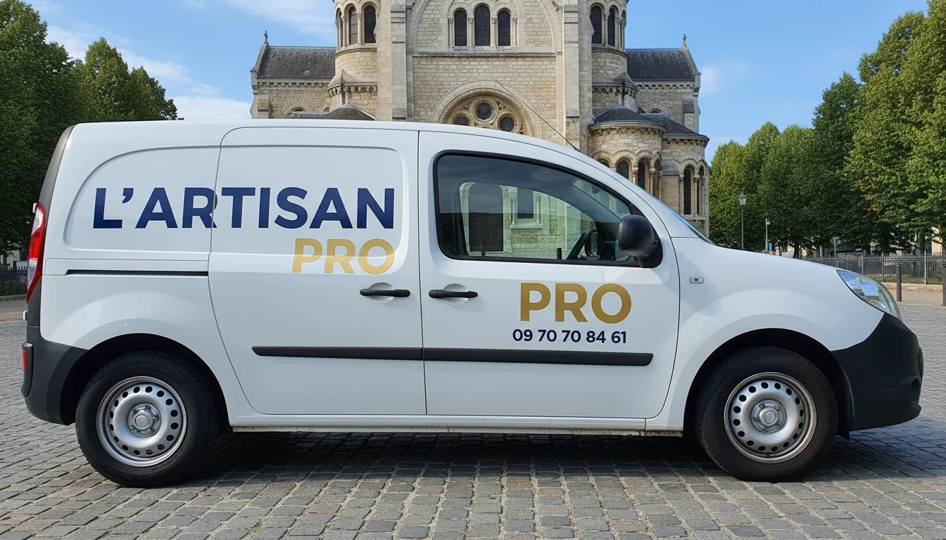 Véhicule L'ARTISAN PRO en intervention