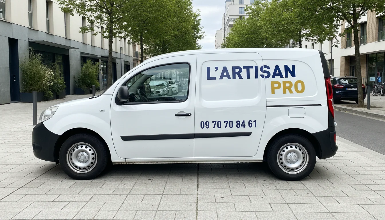 Véhicule L'ARTISAN PRO à Issy-les-Moulineaux
