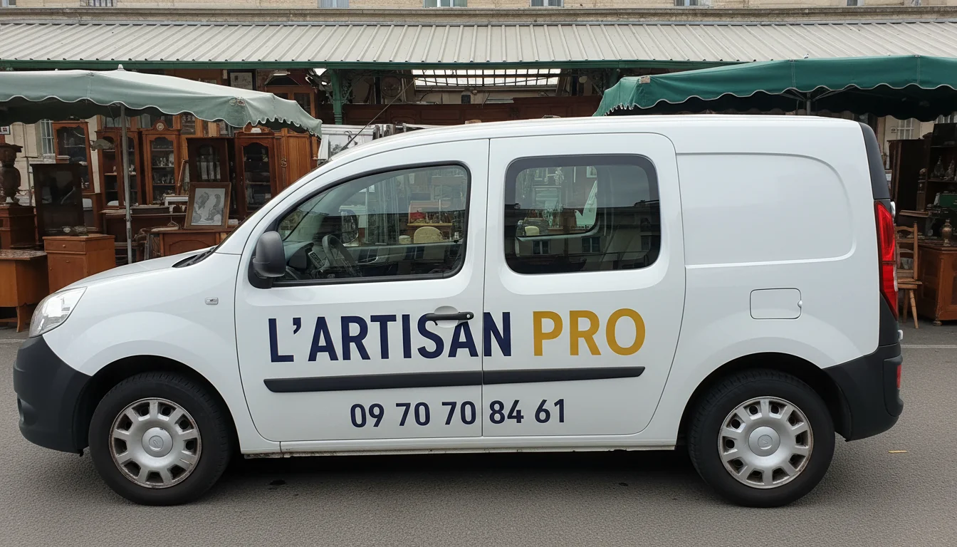 Véhicule L'ARTISAN PRO à Saint-Ouen-sur-Seine