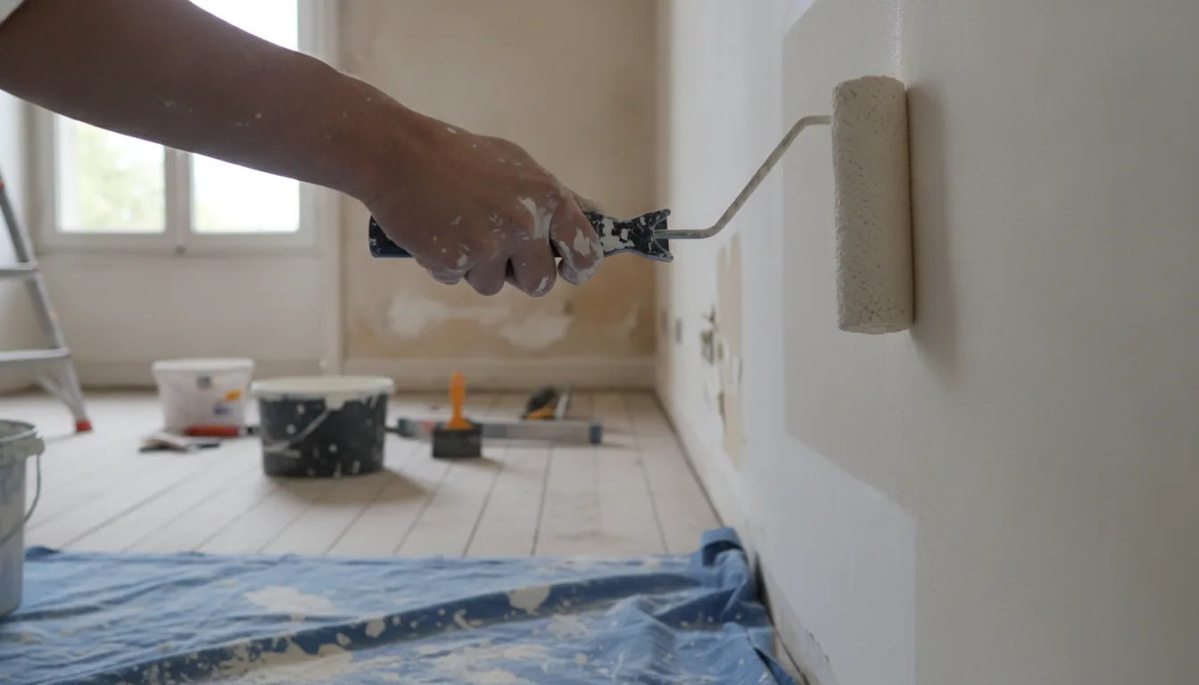 Artisan rénovation à Argenteuil, Hervé de L'ARTISAN PRO en intervention