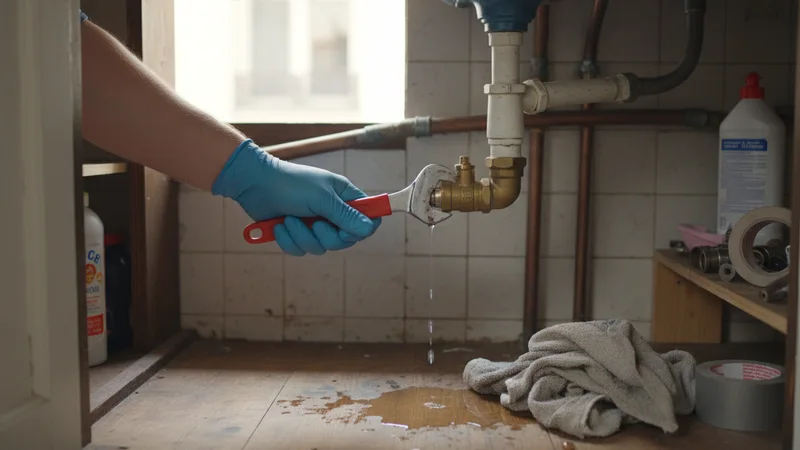 Fuite d'eau : que faire en urgence (les bons gestes)