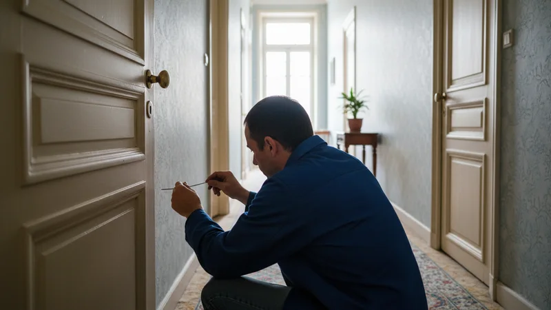 Porte claquée : que faire sans tout casser